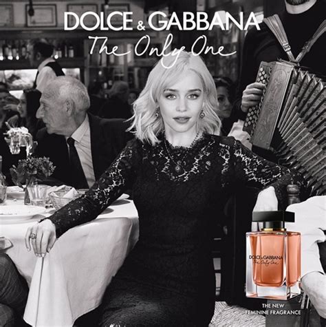 dolce gabbana the one pub emilia clarke|emilia clarke the one perfume.